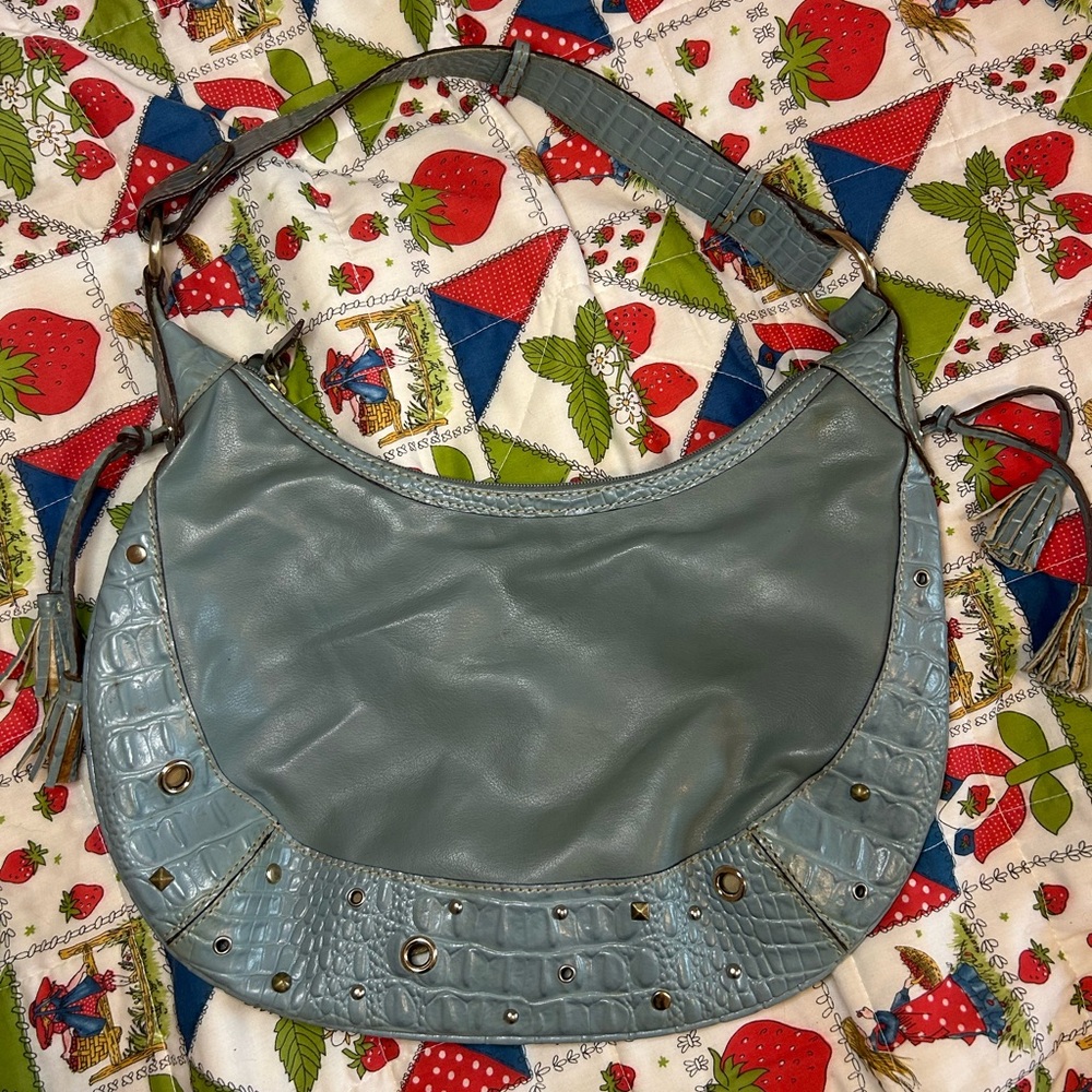 Liz Claiborne Teal Hobo Bag